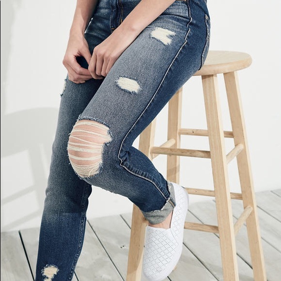 Hollister Pants - Hollister Vintage Stretch High-Rise Super Skinny